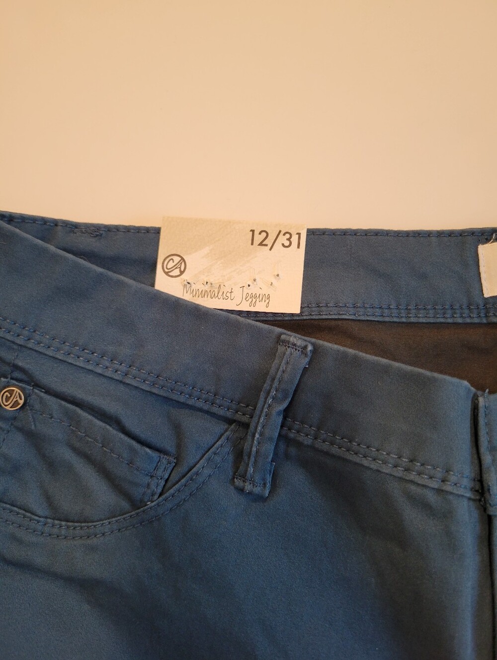 🍁Curve Appeal Minimalist Jegging Blue 12/31 NWT Tummy Tucking Technology - Picture 4 of 11